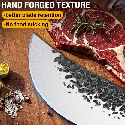 Butcher Knife for Meat Cutting - Heavy Duty with Sheath5