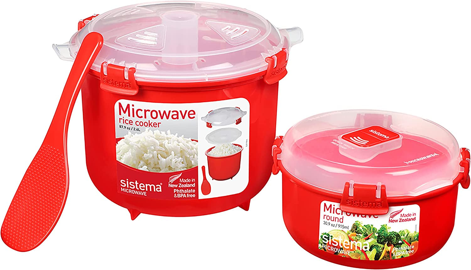 heat-eat-microwaveable-rice-cooker-food-container-set-with-steam-release-vents-microwave-rice-cooker-round-food-storage-container-dishwasher-freezer-safe-bpa-free