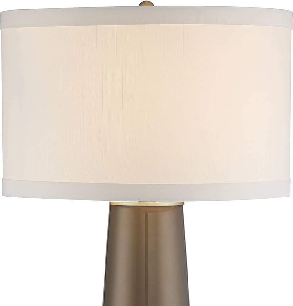 Possini Euro Design Karen 36" Large Table Lamps Set of 2 Dark Gold Glass7