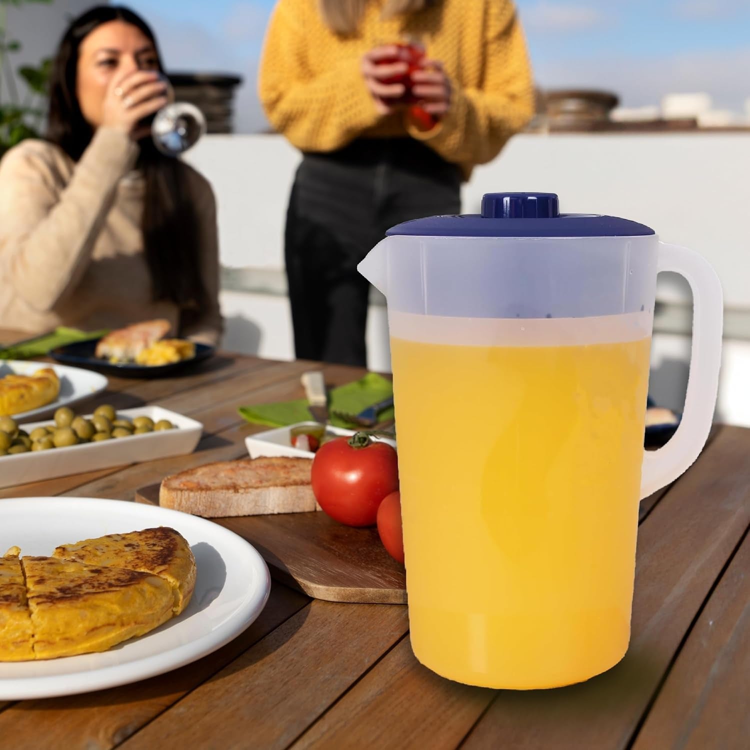 water-pitcher-with-lid-1-gallon-pitcher-bpa-free-phthalate-free-navy-freezer-dishwasher-safe
