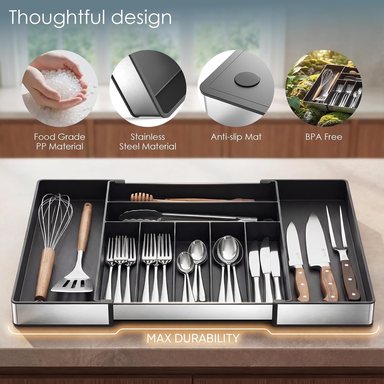 silverware-drawer-organizer-9-slots-expandable-kitchen-drawer-organizer