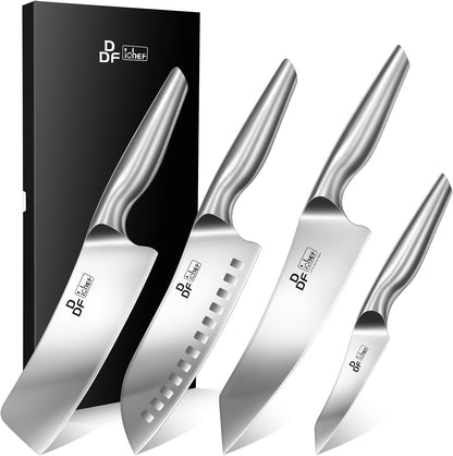 4 Piece Kitchen Knife Set, High Carbon Stainless Steel, Dishwasher Safe1