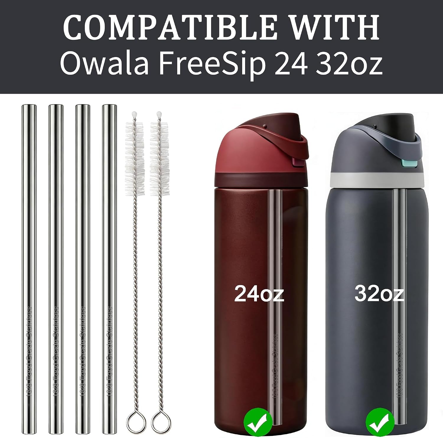 metal-straw-replacement-for-owala-freesip-24-oz-32-oz-thickened-stainless-steel-18-8-food-grade-material-only-for-owala-free-sip-24-32-oz-4-metal-straws-and-2-cleaning-brush