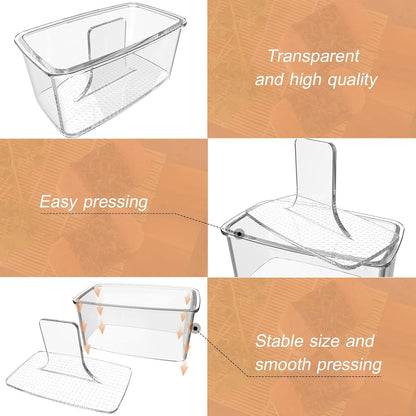3-Piece Clear Musubi Maker Kit with Luncheon Meat Slicer - Non-Stick Onigiri Press Mold, Bpa-Free Sushi Mold for Hawaiian Musubi5