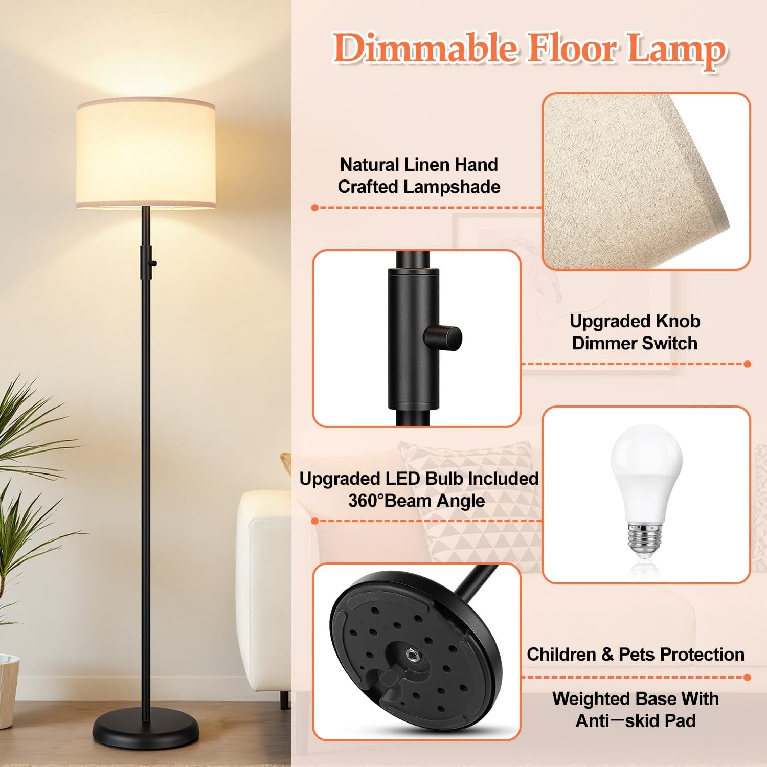 upgraded-dimmable-floor-lamp-for-living-room-1000-lumens-bulb-included-modern-floor-lamps-simple-design-with-linen-shade-tall-standing-lamp-for-bedroom-office-dining-room-black-pole-lamp