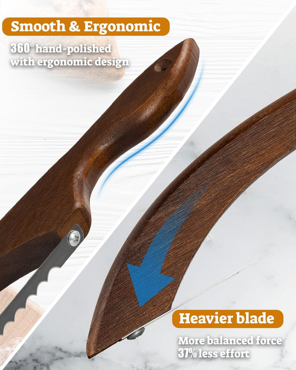 16.5" Bread Slicer, Sourdough Bread Knife for Homemade Bread2