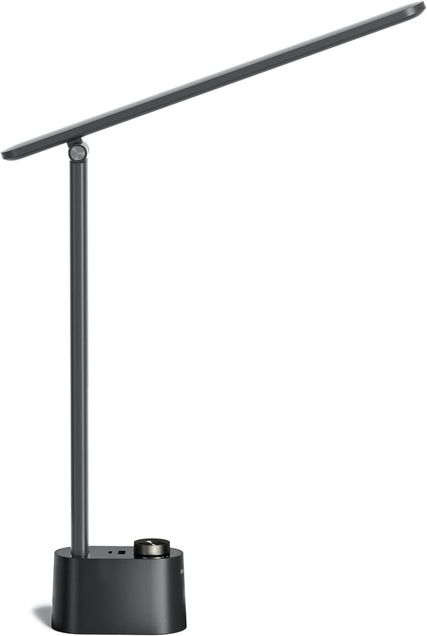 HWT-H01 LED Desk Lamp, Foldable & Stepless Dimmable, Black1