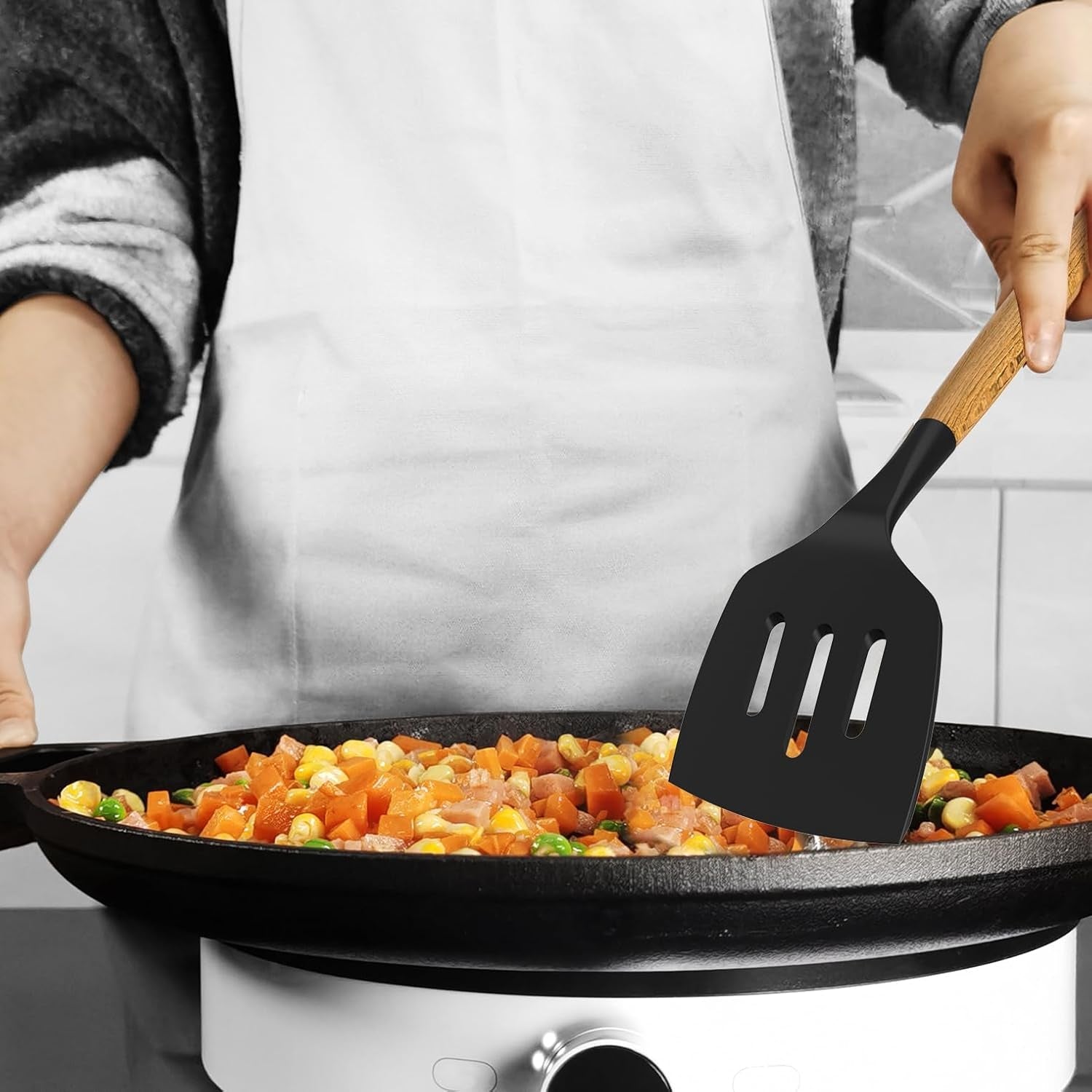silicone-cooking-utensils-kitchen-utensil-set-446-f-heat-resistant-silicone-kitchen-utensils-set-spatula-turner-tongs-spoon-whisk-kitchen-gadgets-for-nonstick-cookware-bpa-free-gray