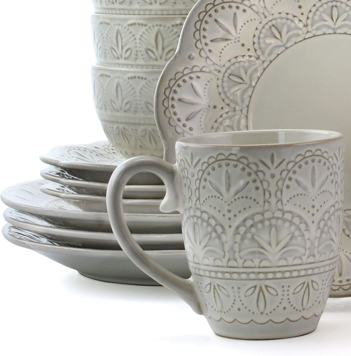 white-lace-16-piece-round-scallop-stoneware-dinnerware-set-in-white