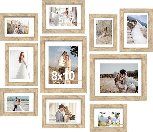 Picture Frames Collage Wall Decor, Gallery Wall Frame Set of 101