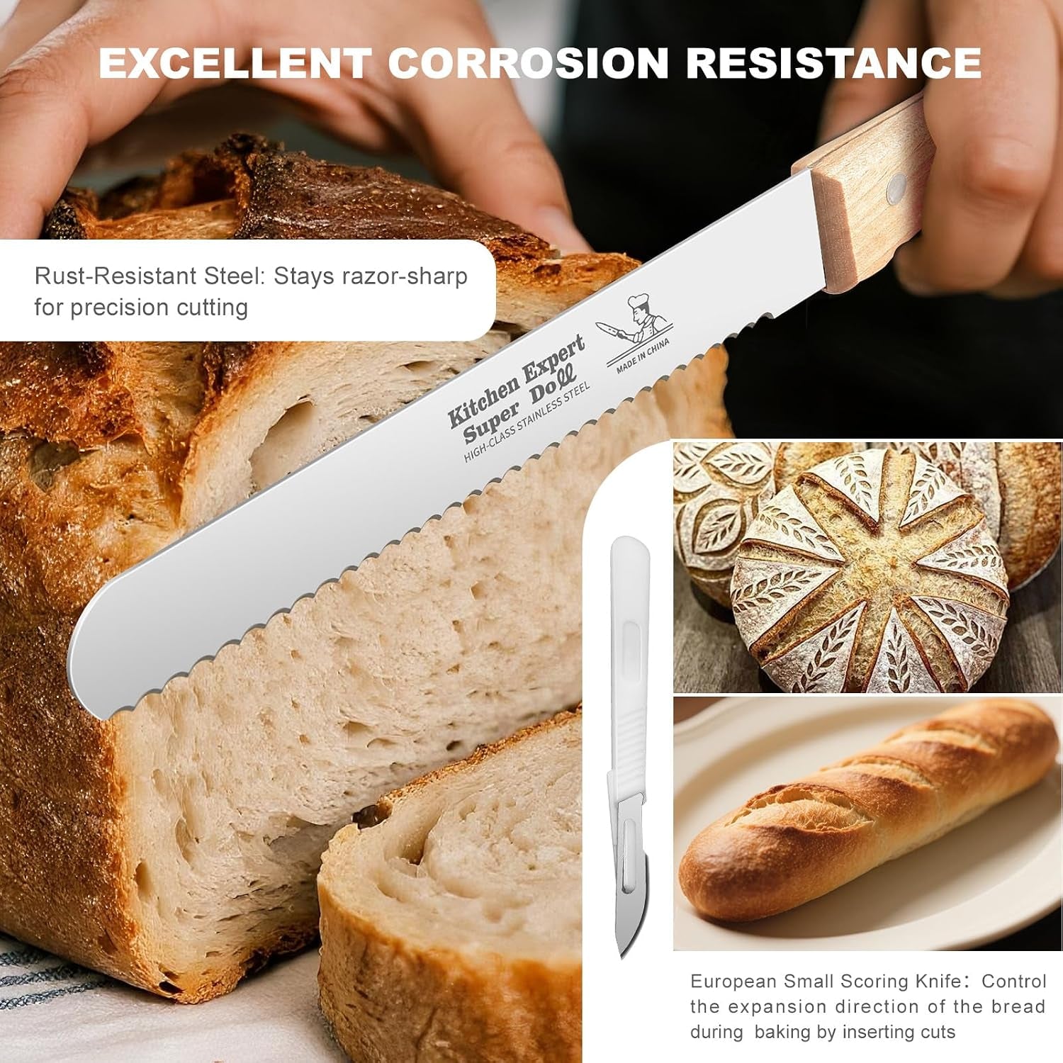 2-pack-bread-knife-bread-lame-set-8-premium-stainless-steel-serrated-knives-blade-with-wood-handle-for-homemade-bread-sourdough-tomato-bagel-dough-scoring-tool-for-razor-sharp-carving