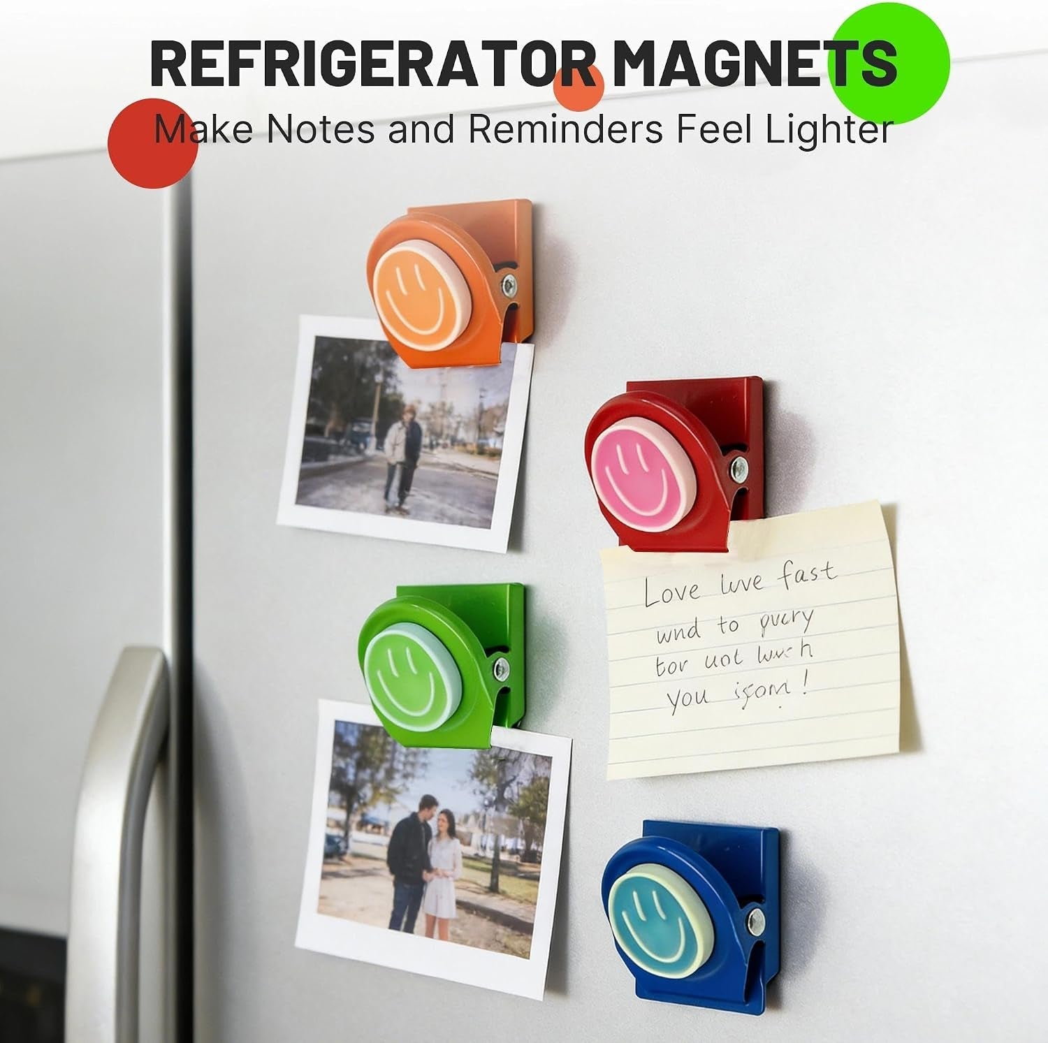 happy-face-magnetic-clips-6-pack-fridge-magnets-heavy-duty-magnet-clips-use-them-as-whiteboard-magnets-or-locker-accessories-to-organize-daily-reminders-artwork-keep-important-items-visible