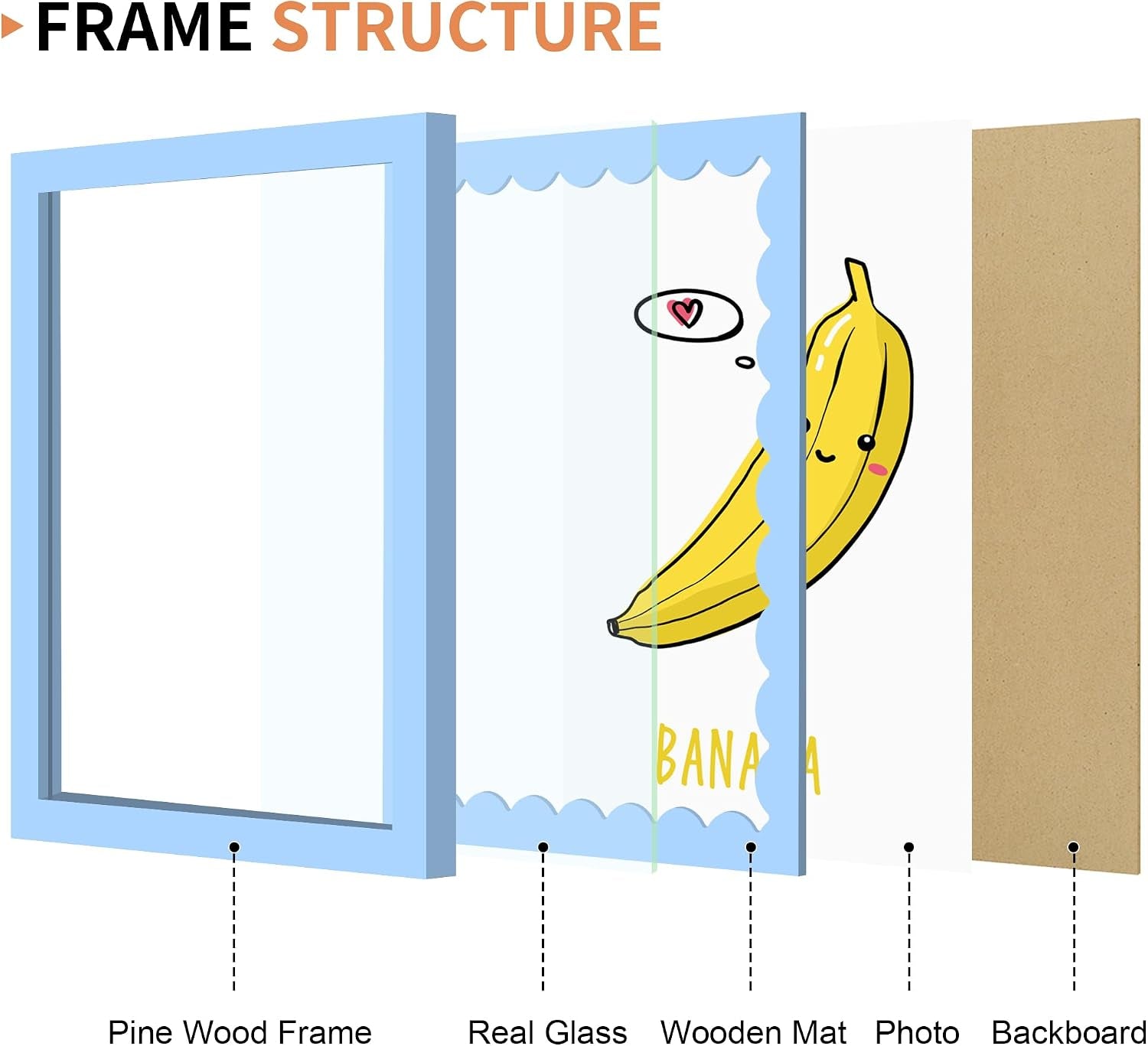 8x10-picture-frame-with-real-glass-colorful-solid-wood-photo-frames-with-wavy-mat-for-tabletop-and-wall-hanging-blue-1-pack