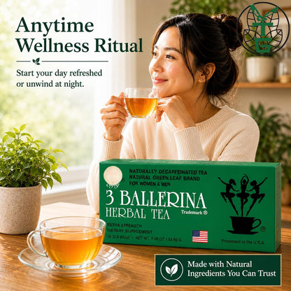 Caffeine-Free Extra Strength Herbal Tea, 18 Count, Pack of 2 | Traditional & All-Natural Ingredients Herbal Tea Drink for Men & Women - Processed in the USA6