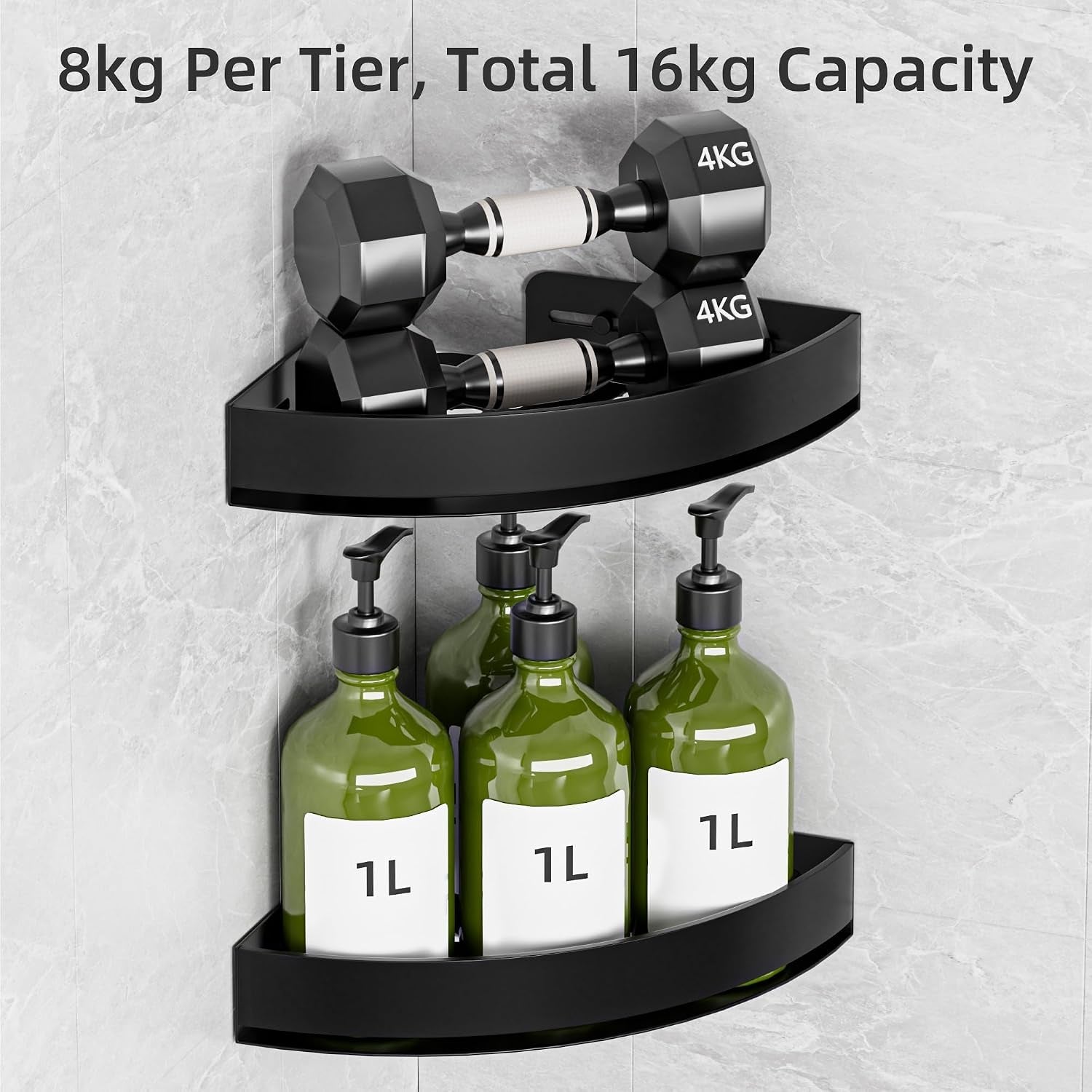 black-corner-shower-caddy-triangle-shower-shelf-no-drilling-metal