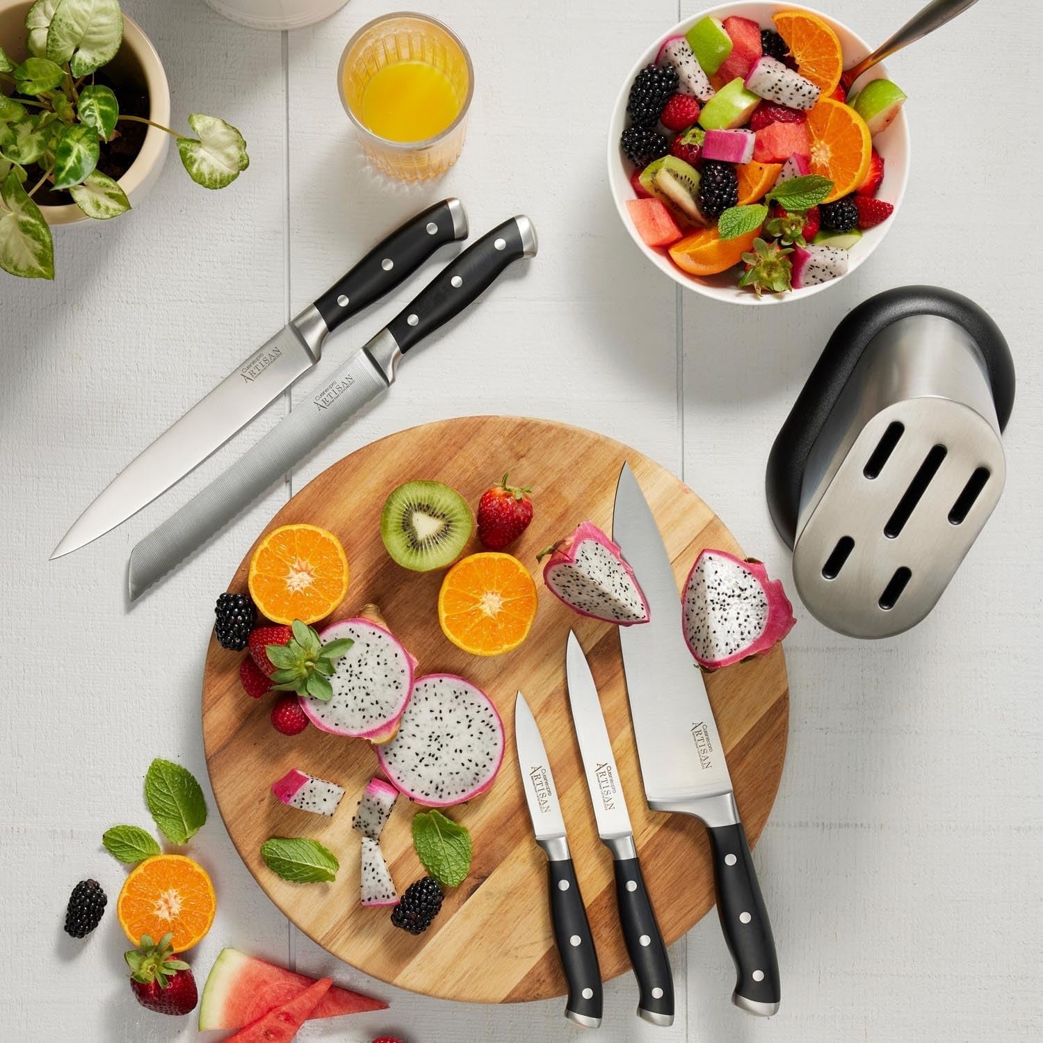 artisan-stahl-knife-block-set-6-piece-german-stainless-steel-kitchen-knives-full-tang-triple-riveted