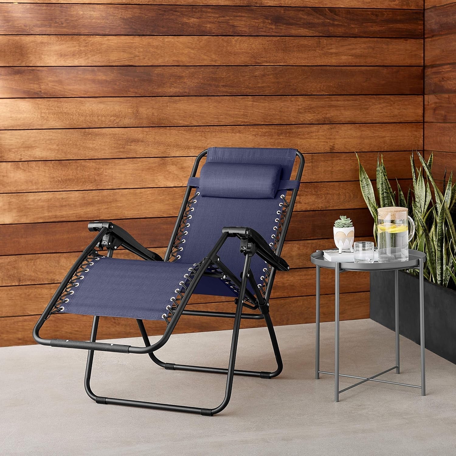 zero-gravity-lounge-chair-with-pillow-foldable-outdoor-reclining-chair-for-patio-and-beach-weather-resistant-textilene-300-lb-capacity-26-navy-blue