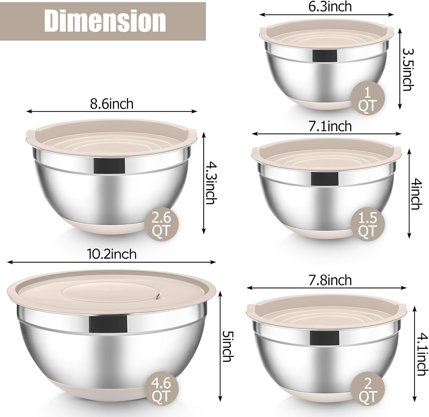 stainless-steel-mixing-bowls-with-lids-set-5-piece-khaki