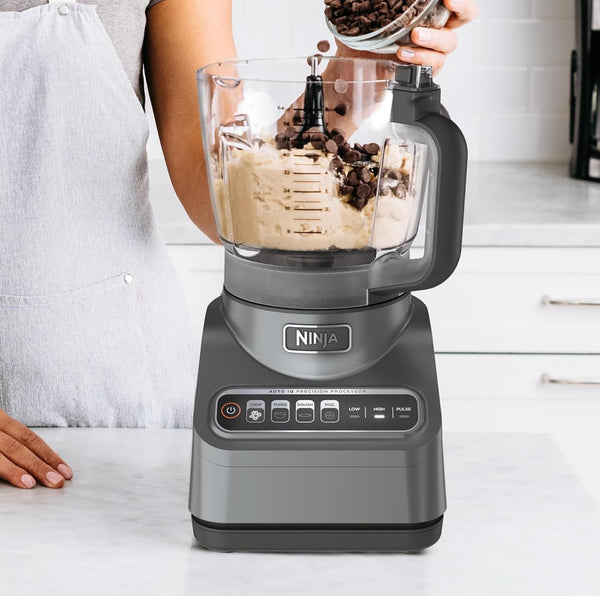 Ninja BN600 Professional plus Food Processor, 850 Watts, 3 Functions for Chopping, Slicing & Dough with 9-Cup Processor Bowl, 3 Blades, Food Chute & Pusher, Silver6