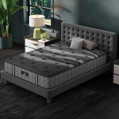 Full Size Mattress, Upgraded 8 Inch Luxury Hybrid Full Mattress in a Box7