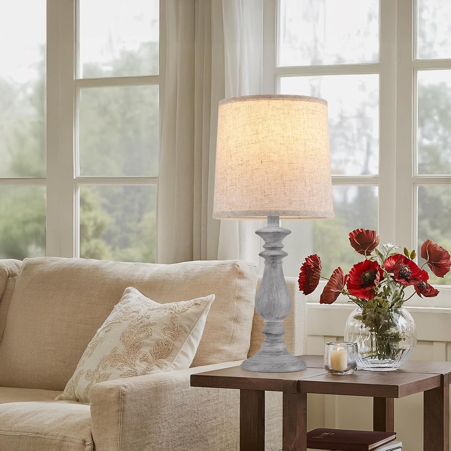 lamps-set-of-2-vintage-rustic-farmhouse-table-lamps-bedside-reading-lamp-bedroom-nightstand-living-room-teapoy-lamp-desk-light-22-inch-high-with-fabric-shade-grey-22-inch-high
