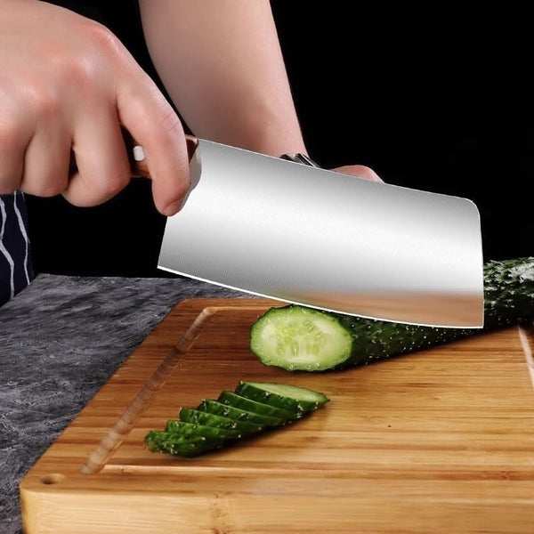 Meat Cleaver, Professional Chinese Kitchen Chef Knife Meat Fish Slicing Vegetables Cutter Stainless Steel Butcher Cleaver Knives6