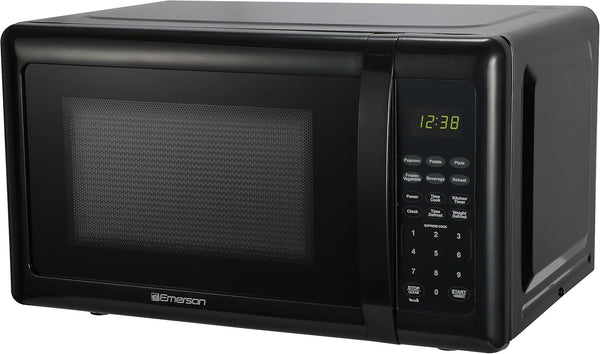 MW7302 Series Compact Countertop Microwave Oven, 0.7 Cu. Ft., 700 Watts, 10 Power Levels, 6 Auto Cook Menus, Time & Weight Defrost, Express Cooking, Black2