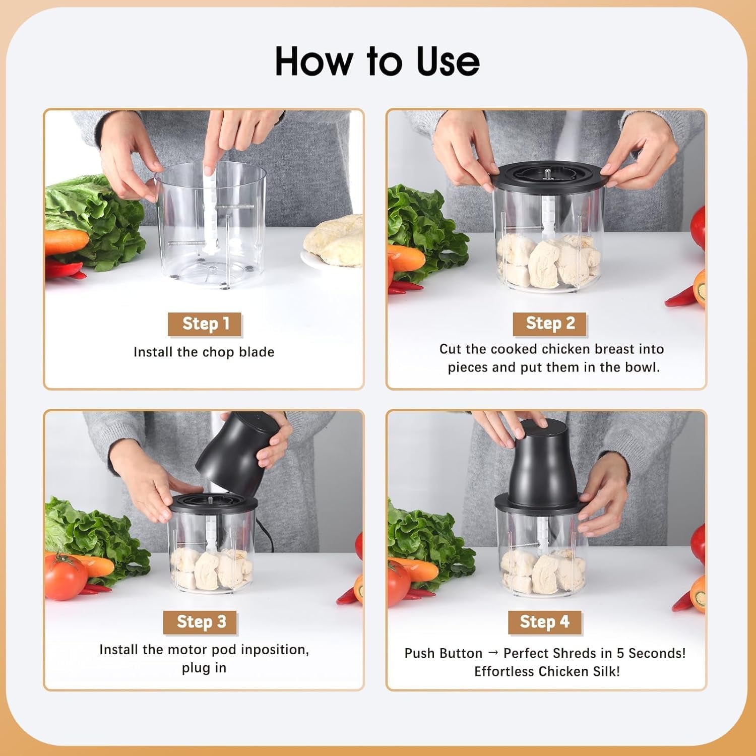 3-in-1-upgraded-food-processor-with-electric-chicken-shredder-1-5l-bowls-vegetable-food-chopper-dicer-grinder-with-250w-copper-motor-one-touch-shredder-for-chicken-nuts-baby-food-dough