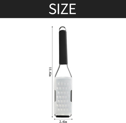 Cheese Grater Vegetable Shredder & Citrus Zester Lemon Zester for Parmesan Cheese, Vegetables, Zucchini, Nutmeg, Chocolate, Lemons, Hand Held Shredder Graters Stainless Steel Extra Coarse Blade6