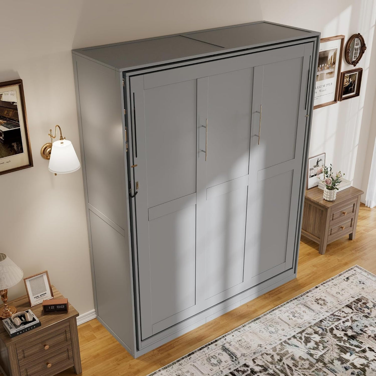 queen-size-rotating-murphy-bed-with-hidden-storage-racks-space-saving-multifunctional-wall-bed-for-home-office-small-apartments-gray