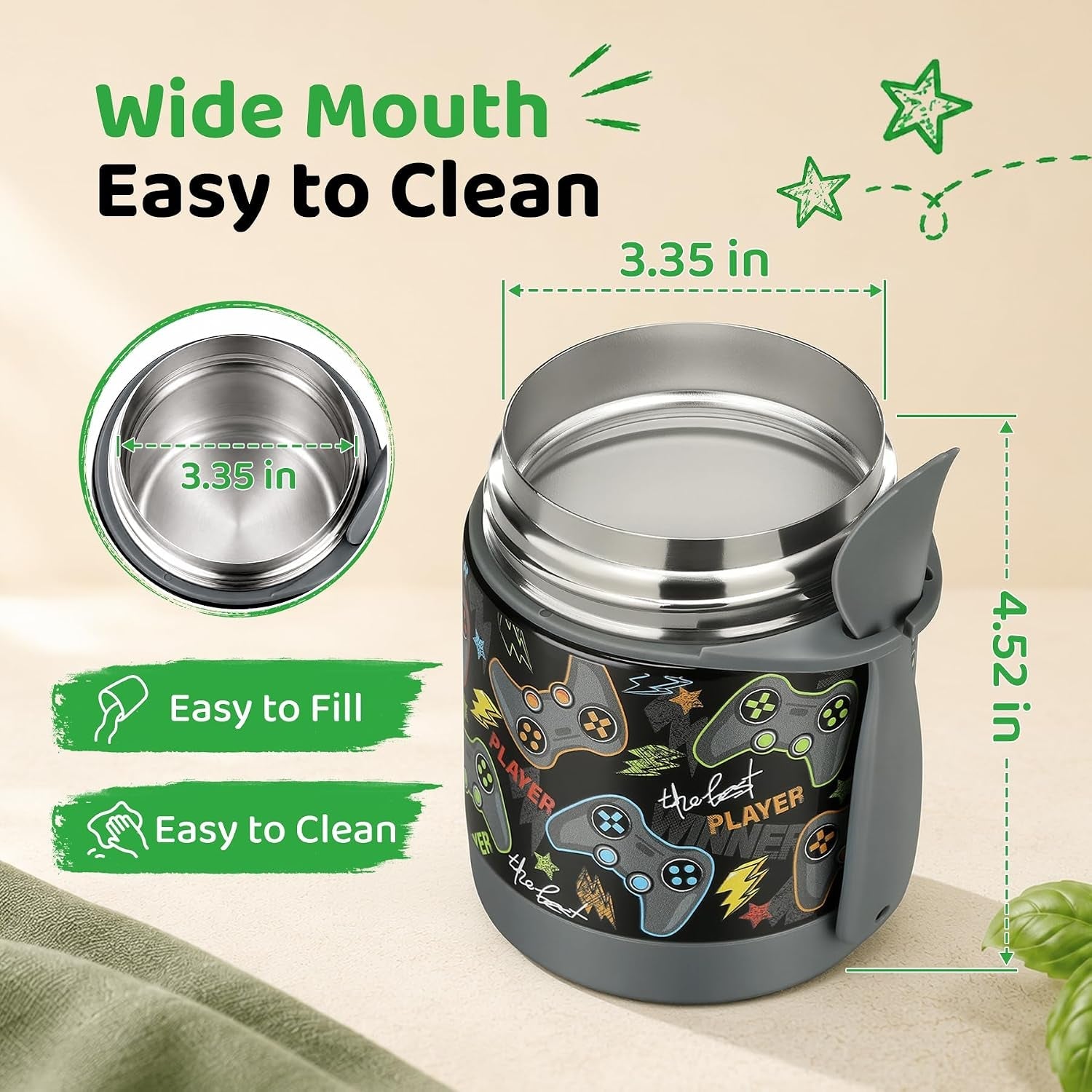10oz-soup-thermo-for-hot-food-kids-insulated-food-jar-thermo-hot-food-lunch-container-width-mouth-stainless-steel-lunch-box-for-kids-with-spoon-black-gamepad