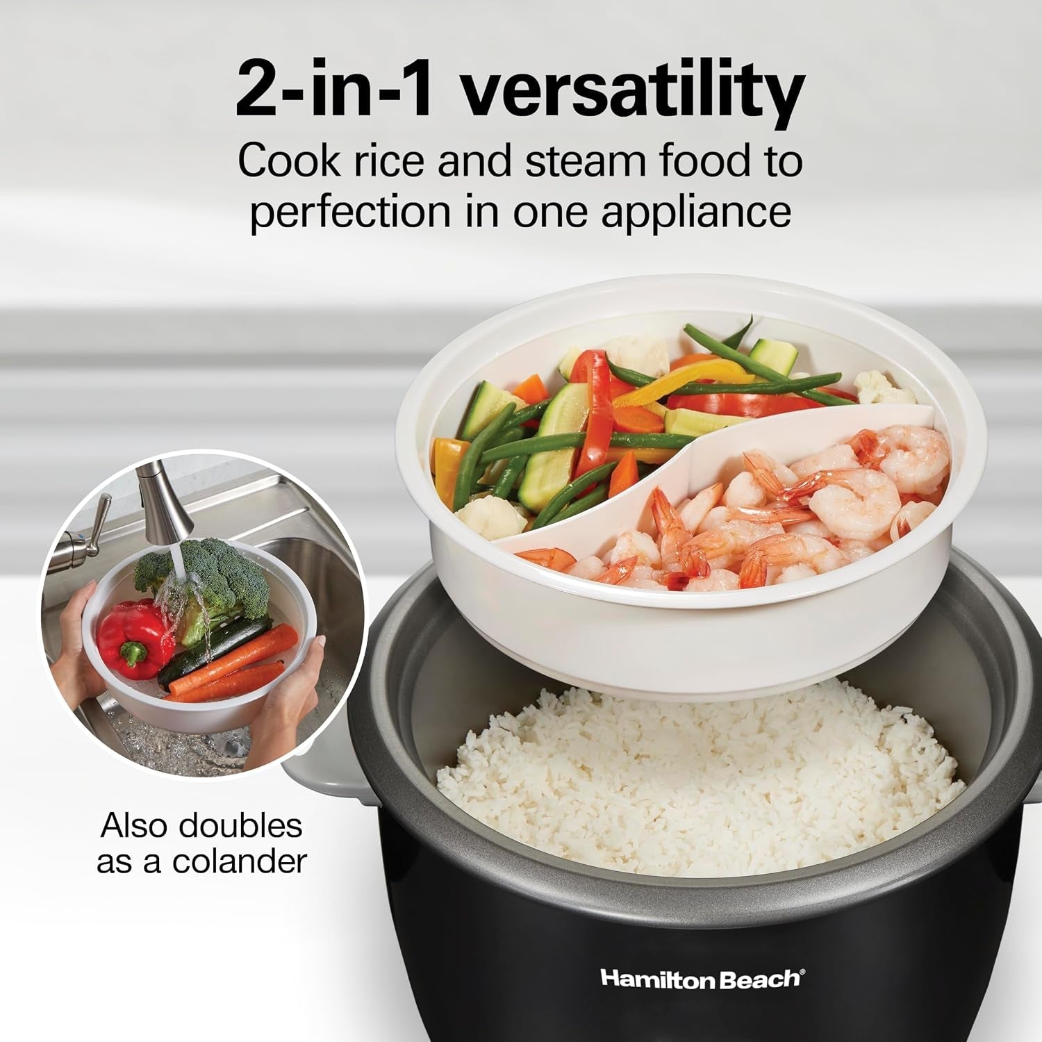 rice-cooker-food-steamer-30-cups-cooked-15-cups-uncooked-includes-steam-and-rinsing-basket-measuring-cup-spatula-easy-1-touch-controls-black-37553