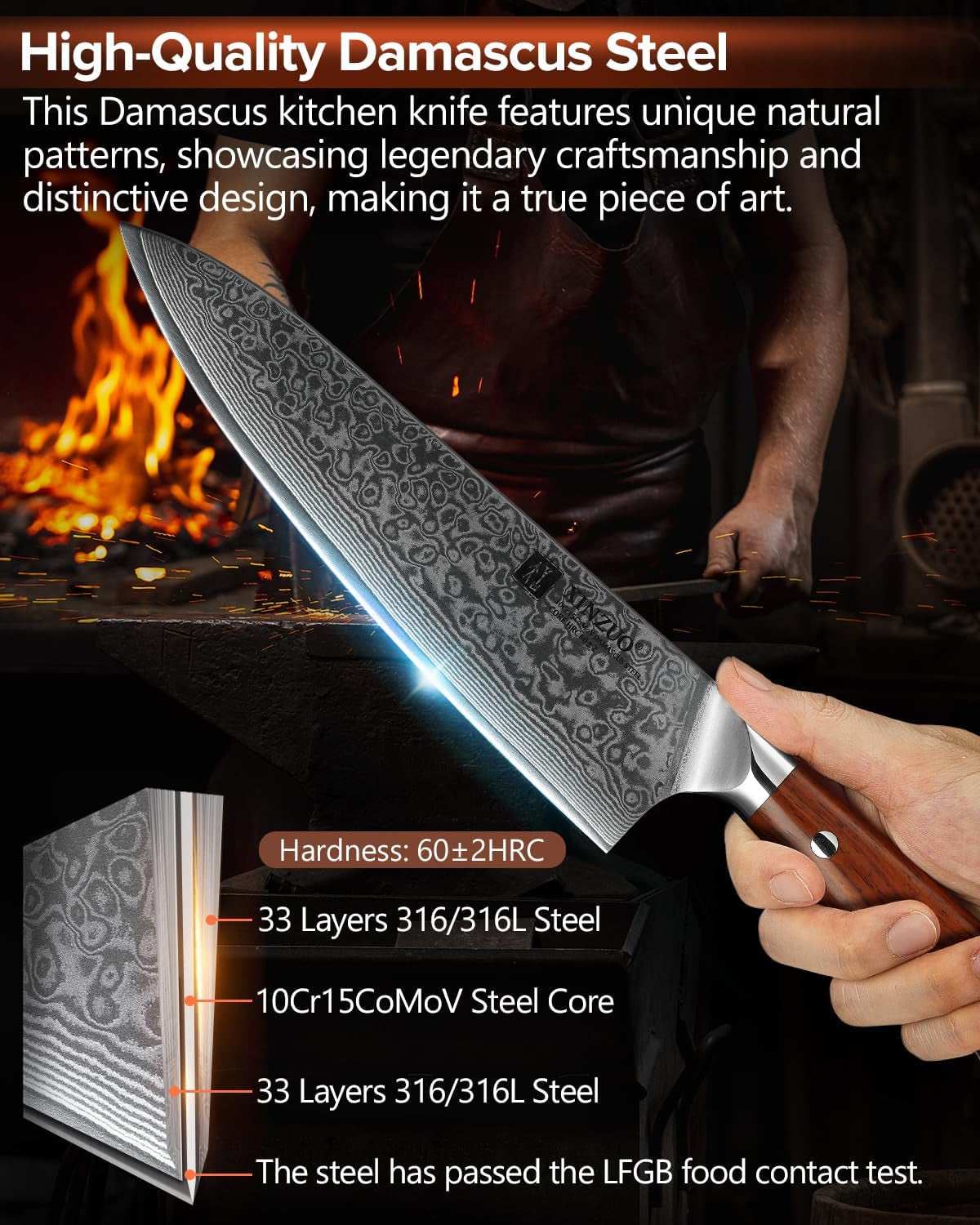 chef-knife-8-3-inch-vg-10-super-stainless-steel-gyuto-knife-for-professional-chefs-and-home-cooking-ultra-sharp-kitchen-knife-with-rosewood-handle-yu-series