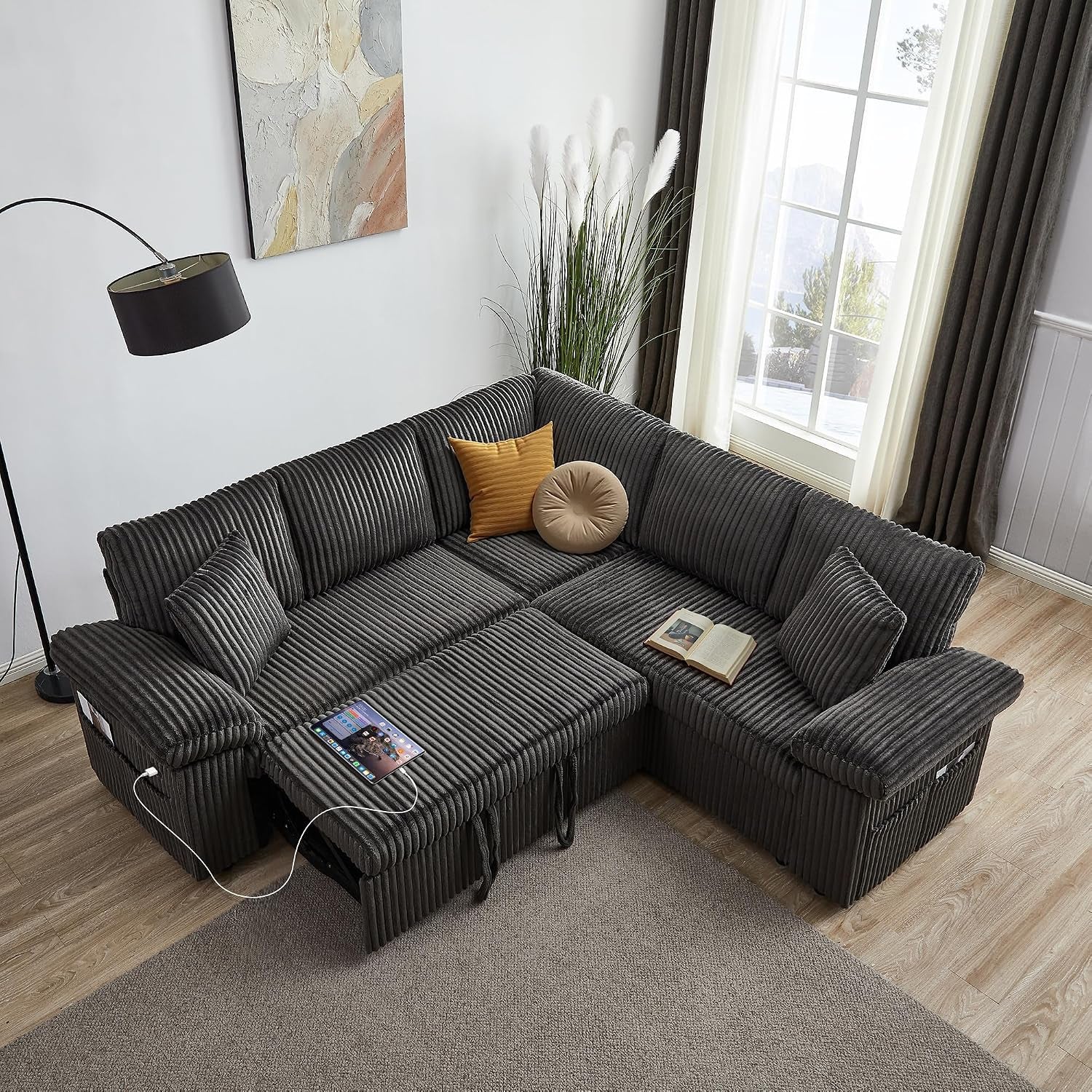 82-modular-sectional-couch-with-sleeper-sofa-bed-dark-grey