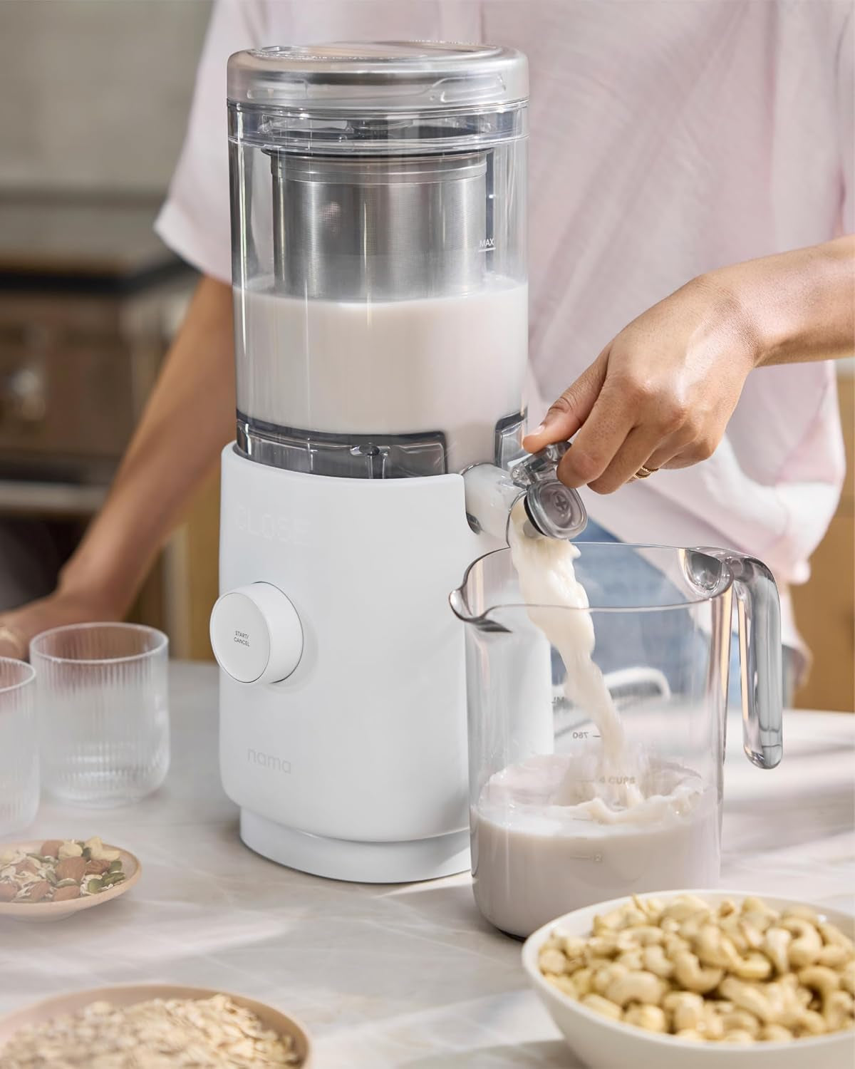 m1-plant-milk-maker-homemade-oat-and-nut-milk-white-homemade-oat-and-nut-dairy-alternative-barista-quality-creamy-texture-blends-and-strains-in-minutes-easy-to-clean