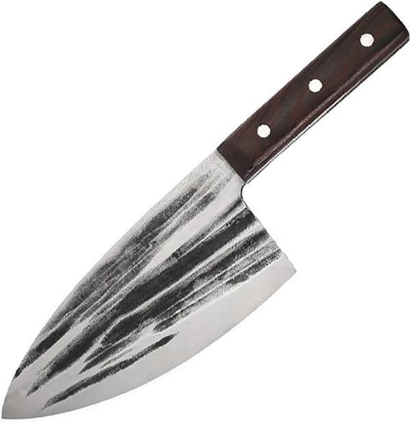 Meat Cleaver, 7.3 Inch Forged Butcher Knives with Wood Handle Slicing Chopping Meat Cutter Handmade Household Carving Knife1