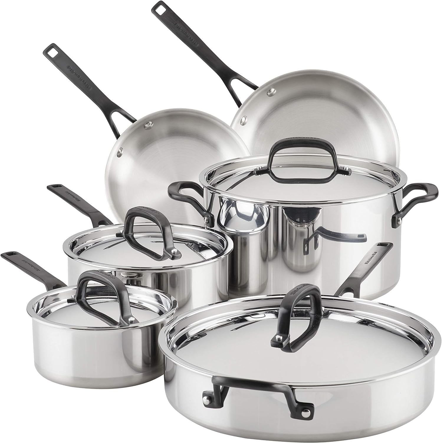kitchenaid-5-ply-clad-stainless-steel-cookware-induction-pots-and-pans-set-10-piece-polished-stainless-steel
