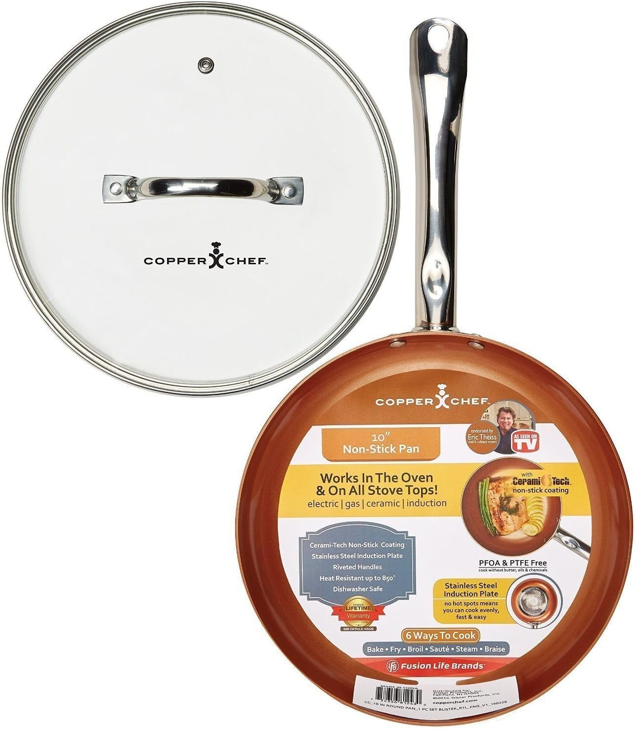 10-inch-round-frying-pan-with-lid-skillet-with-ceramic-non-stick-coating-perfect-cookware-for-saute-and-grill