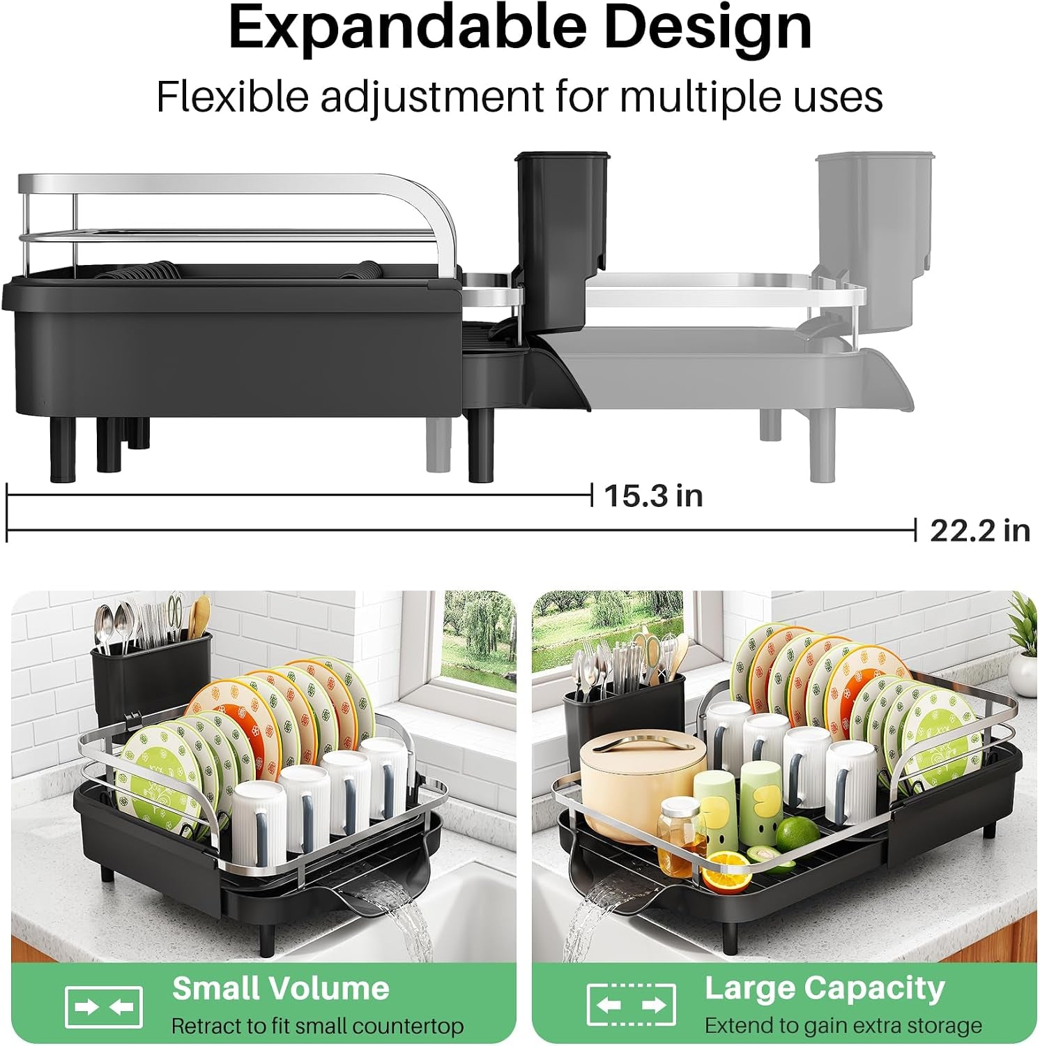 expandable-dish-drying-rack-for-small-kitchen-counter-black