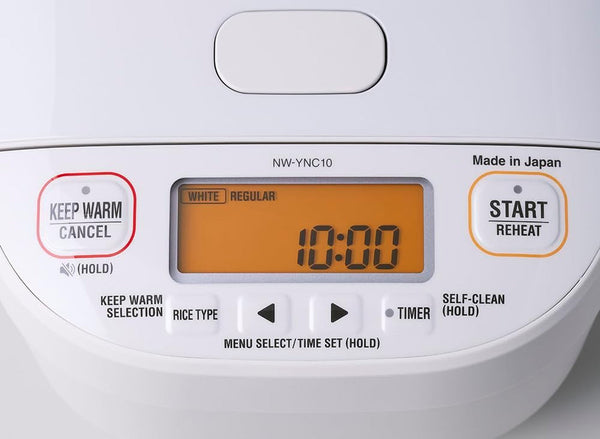 Zojirushi NW-YNC10WA Induction Rice Cooker and Warmer 5.5 Cup, White2