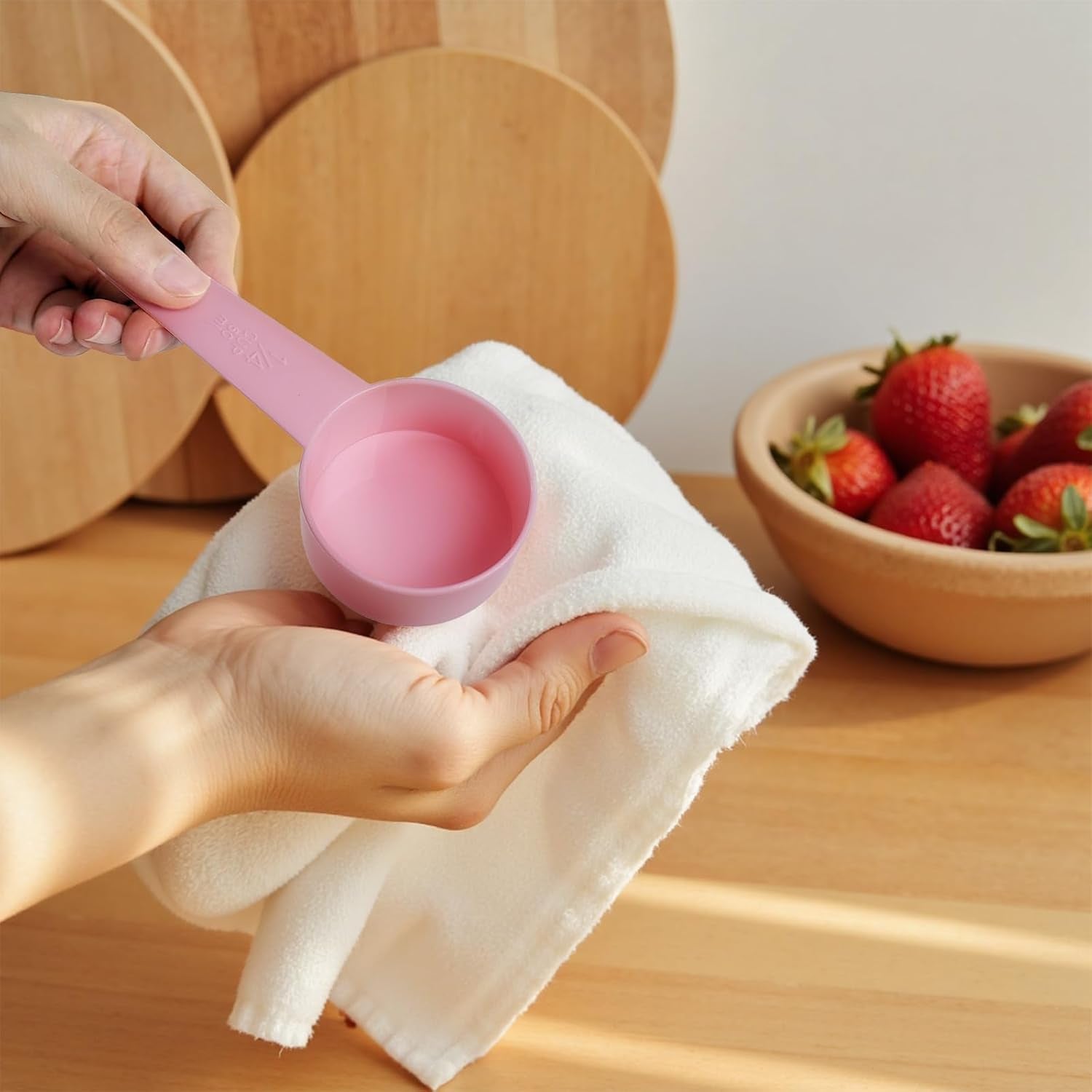 10pcs-measuring-cups-and-spoons-set-bpa-free-plastic-kitchen-baking-tools-with-engraved-markings-stackable-design-for-dry-liquid-ingredients-pink