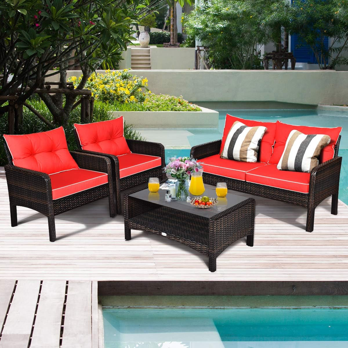 4-piece-patio-furniture-set-outdoor-wicker-conversation-set-with-glass-top-coffee-table-all-weather-proof-and-thick-cushions-suitable-for-porch-garden-poolside-and-lawn-red