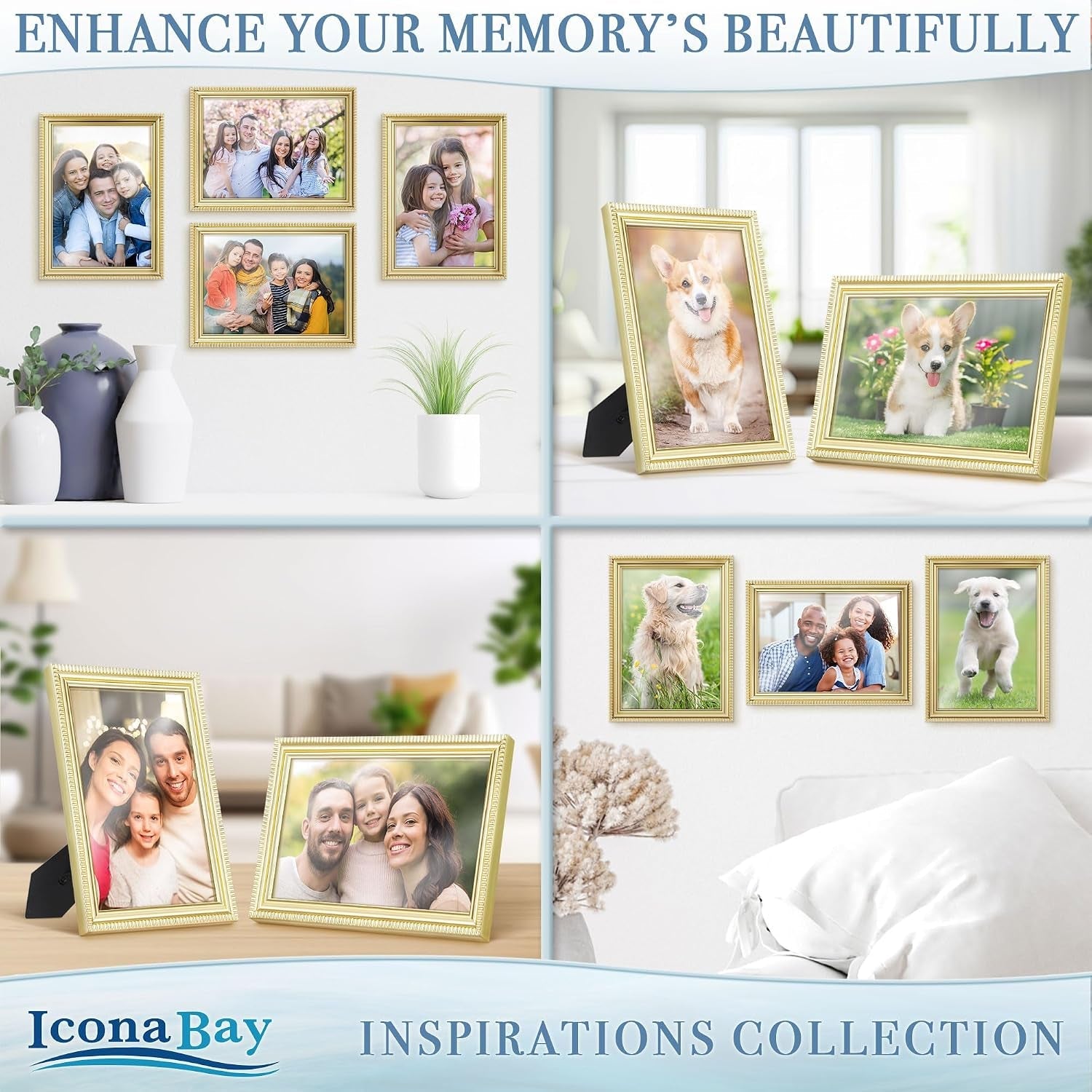 5x7-picture-frames-gold-6-pack-contemporary-inspirations