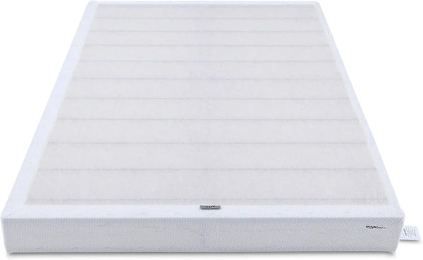 Smart Box Spring Bed Base, 5-Inch Height Mattress Foundation, Tool-Free Easy Assembly, Metal Support, Full, 74" X 53"1