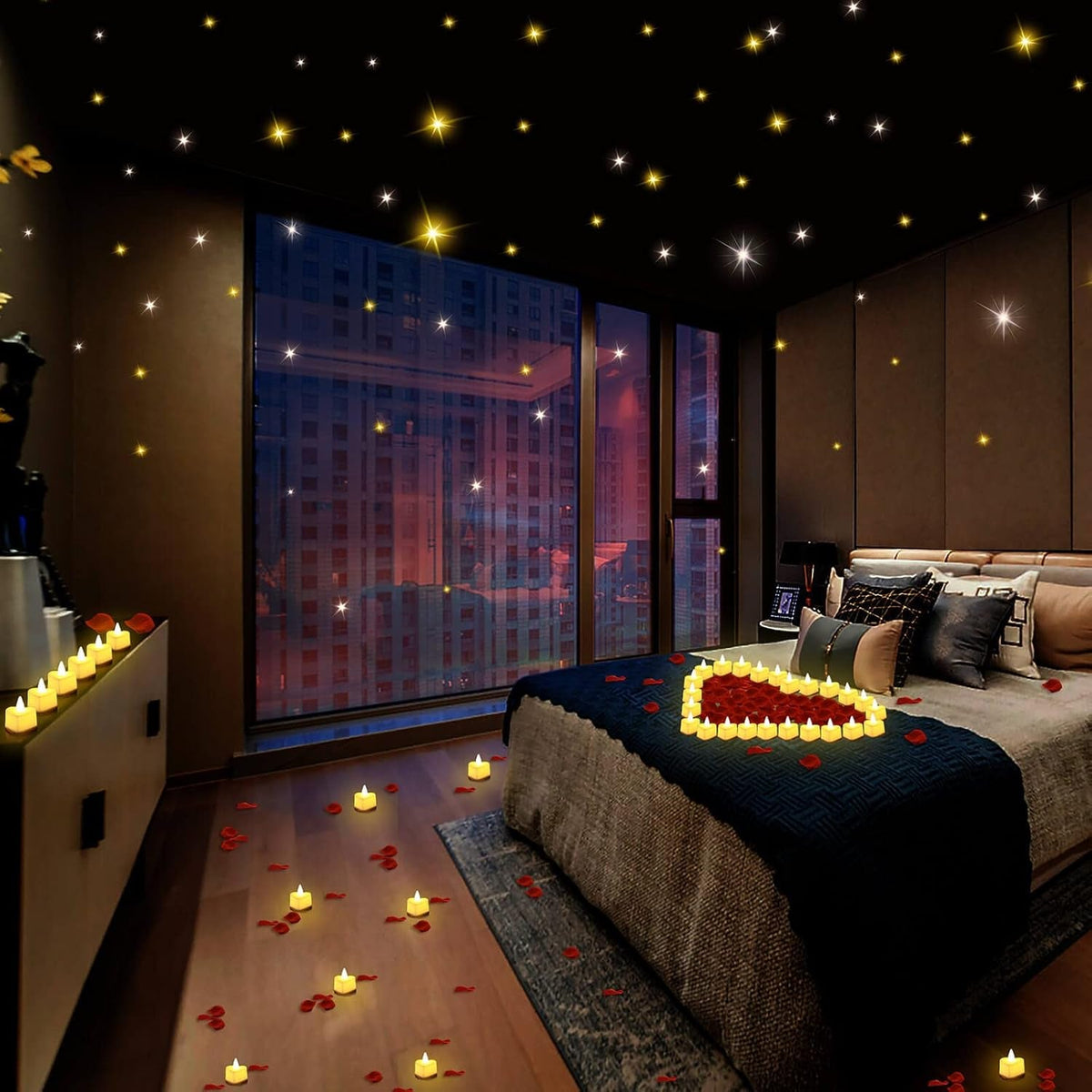 3000pcs-rose-petals-with-36pcs-led-tea-lights-candles-rose-petals-for-romantic-night-for-her-set-romantic-decorations-for-special-night-valentines-day-wedding-anniversary-decorations