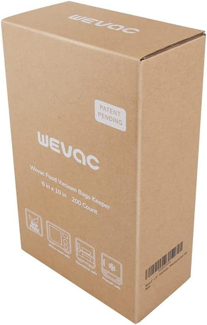 Vacuum Sealer Bags 6"X10", 200 Pint Bags, Fits Food Saver Sealers3