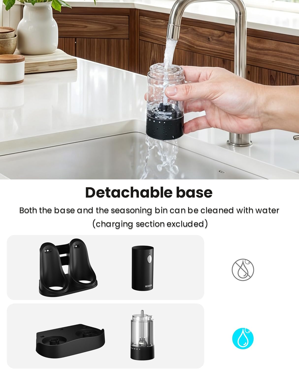 electric-salt-and-pepper-grinder-set-with-rechargeable-base-automatic-refillable-electric-salt-and-pepper-shakers-with-large-capacity-led-light-adjustable-coarseness-black