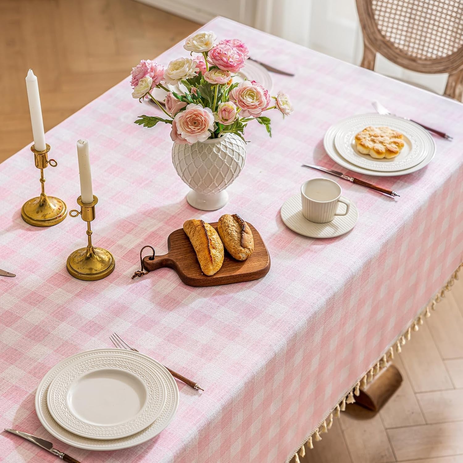 checkered-tablecloth-rectangle-cotton-linen-gingham-table-cloth-with-tassel-washable-wrinkle-free-heavy-duty-buffalo-plaid-table-cover-for-dining-party-picnic-pink-55-x-55-square