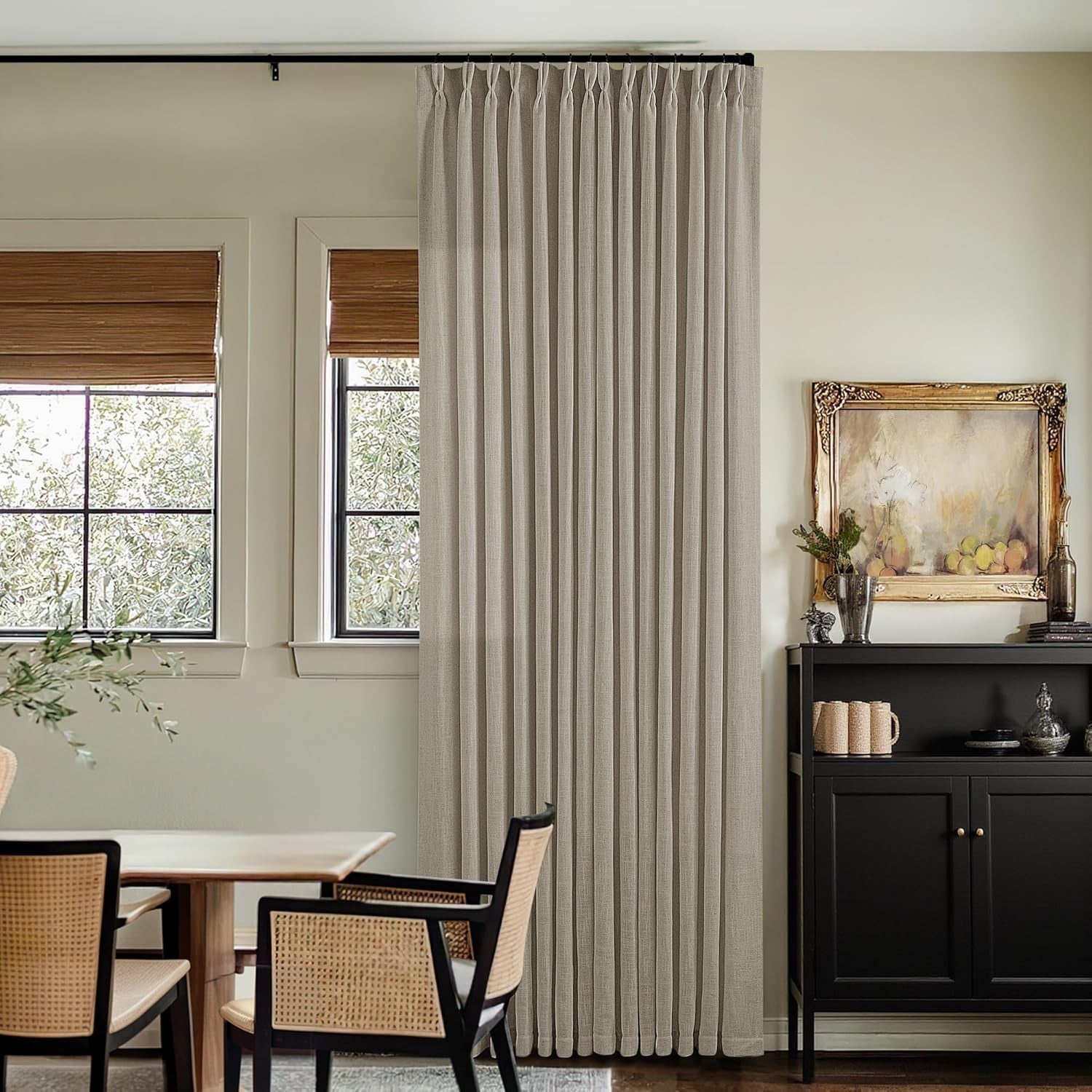 burlywood-birch-pinch-pleated-linen-90-inch-curtains-2-panels-thick-linen-textured-flax-burlap-taupe-pinch-pleat-drapes-90-inches-long-semi-sheer-curtains-for-dining-bedroom-office