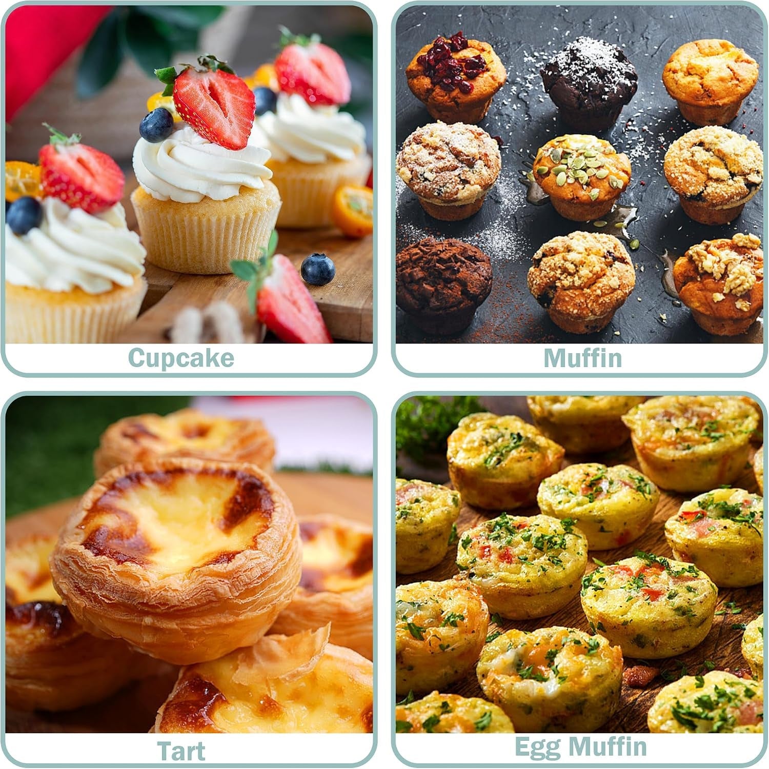 silicone-cupcake-liners-lunch-box-dividers-non-stick-silicone-muffin-cups-bento-box-accessories-for-kids-24pcs-4-color